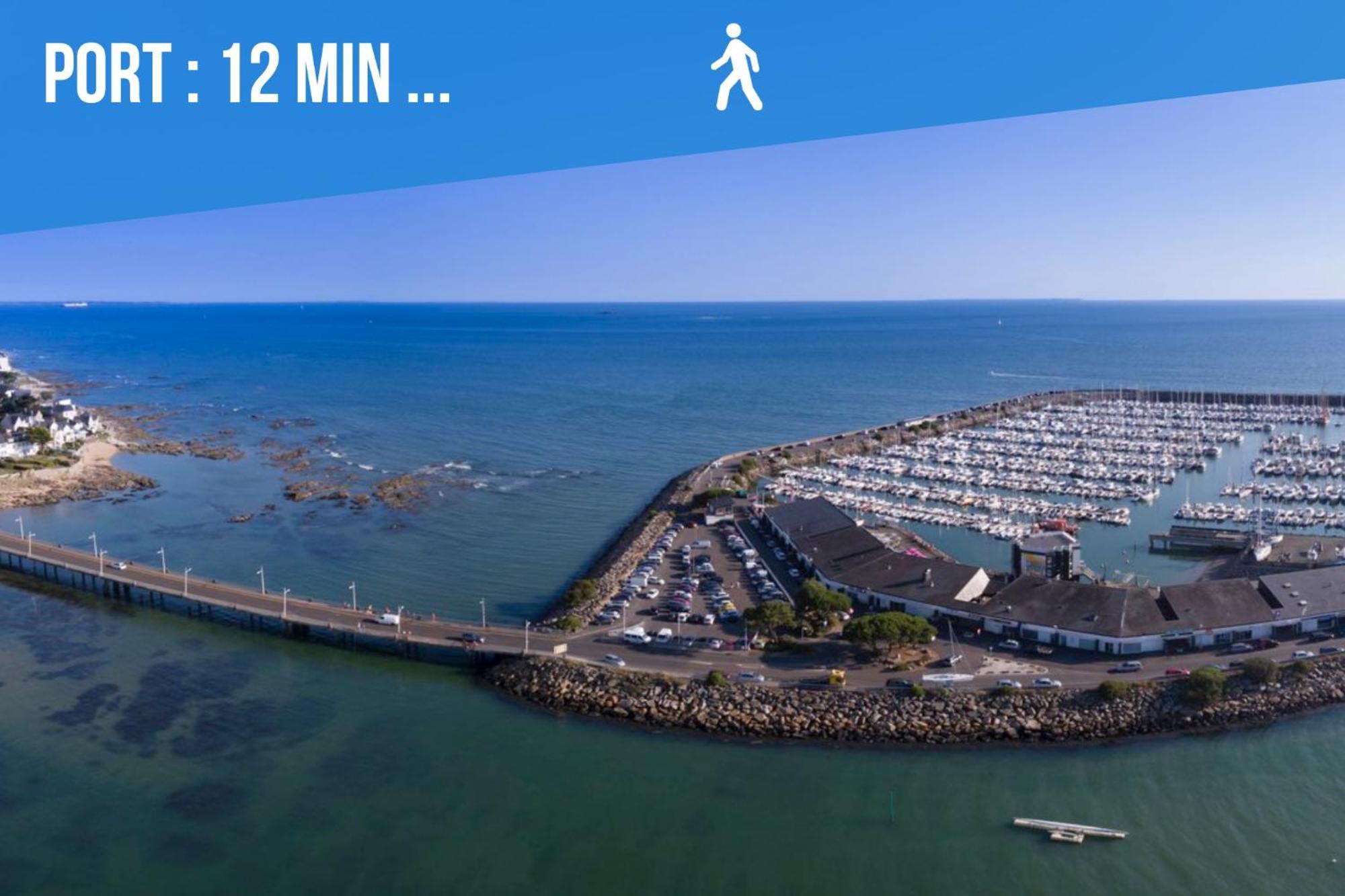 Cocon Cotier - Vue Sur Mer - Parking - Proche De La Thalasso - Terrasse 波尔尼谢 外观 照片